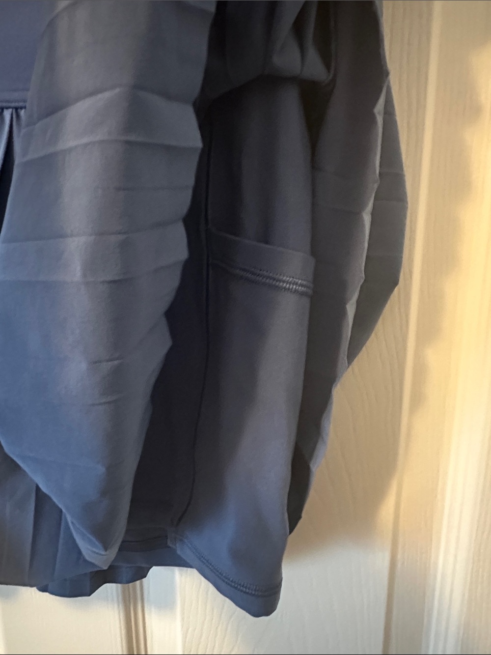 OFFLINE by Aerie Pleated Active Skort in marbled Blue - 2 phone pocket - Picture 8 of 8